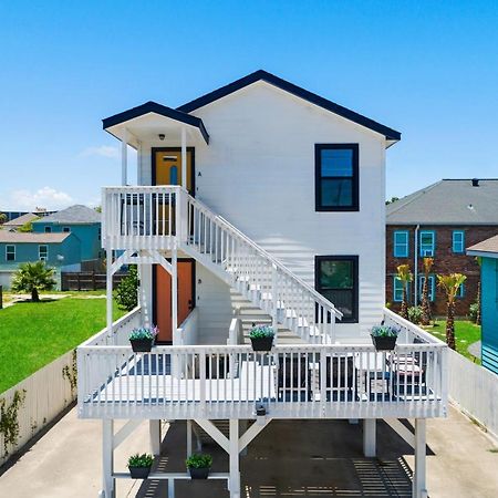 Soleil House - Unit D Villa Galveston Exterior photo